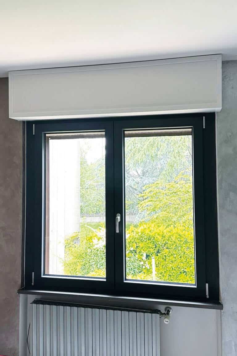 finestra 2 ante pvc Blu Window produzione e vendita di infissi e serramenti