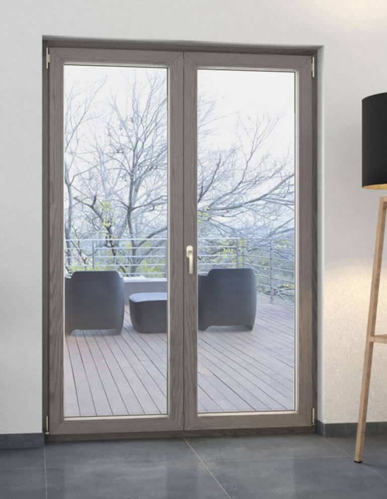 infissi pvc effetto legno Blu Window produzione e vendita di infissi e serramenti